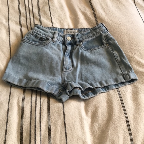 COPY - 2 pairs of PacSun denim shorts so 22 - Picture 6 of 8